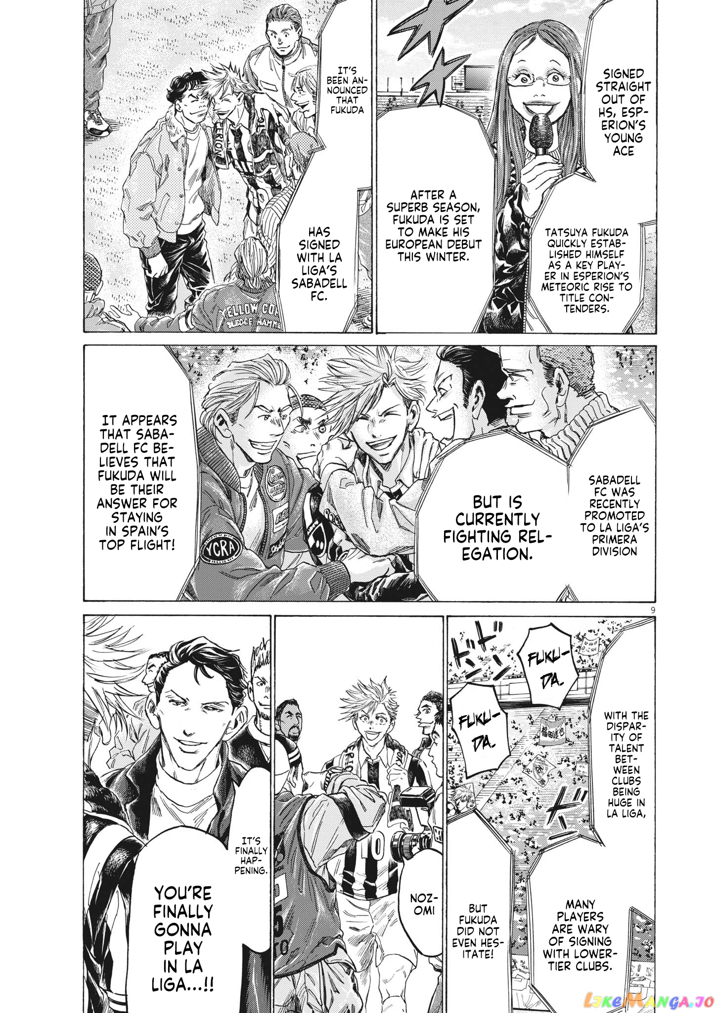 Ao Ashi, Chapter 316 image 10